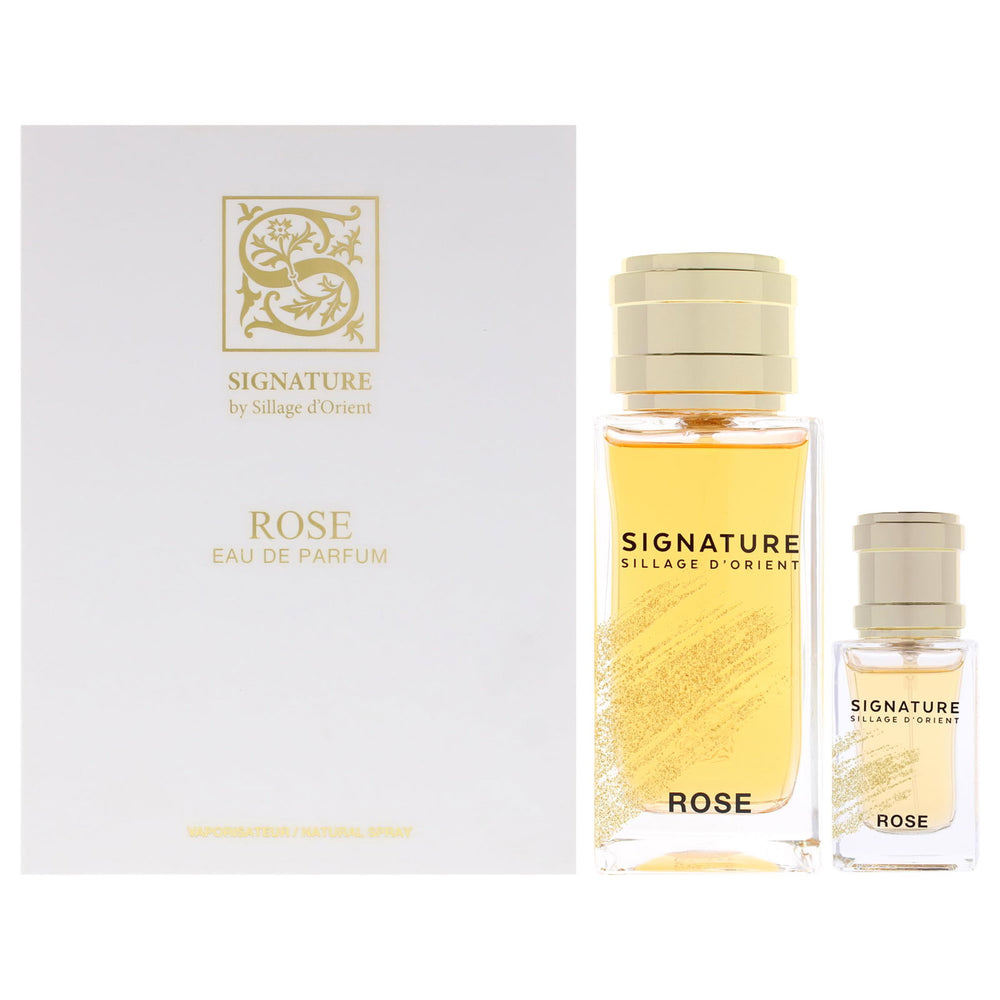 Sillage D'Orient Signature Rose Gift Set 100ml EDP + 15ml EDP for Unisex
