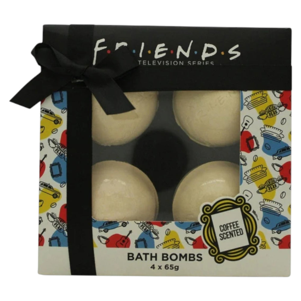 Warner Bros. Friends Coffee Scented Bath Bombs 4 x 65g, 260 for Unisex