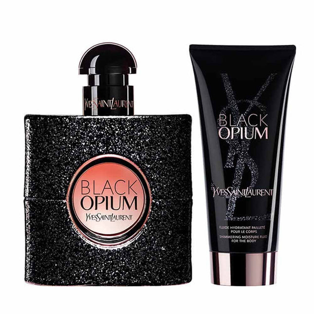 Yves Saint Laurent Black Opium Gift Set 50ml EDP + 50ml Body Lotion for Women