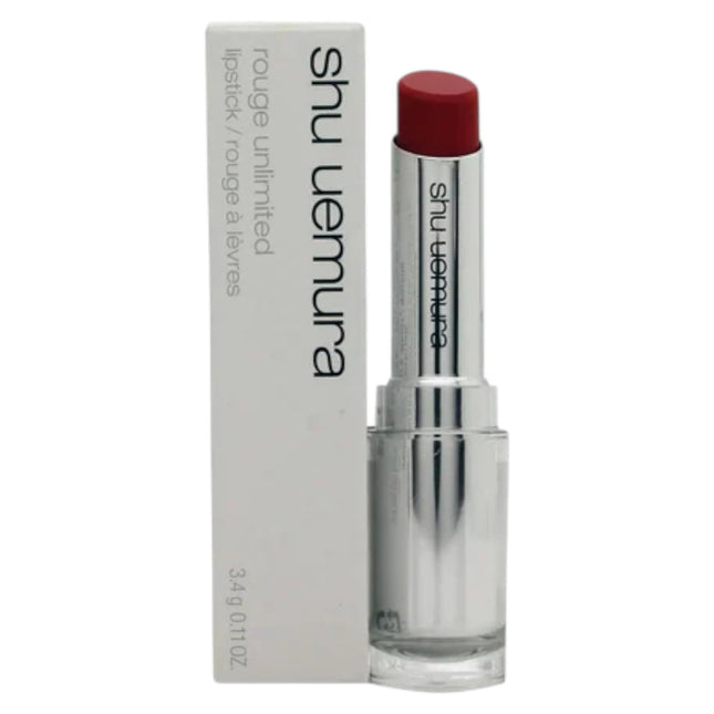 Shu Uemura Rouge Unlimited Lipstick 3.4g - RD 142, 3 g for Unisex
