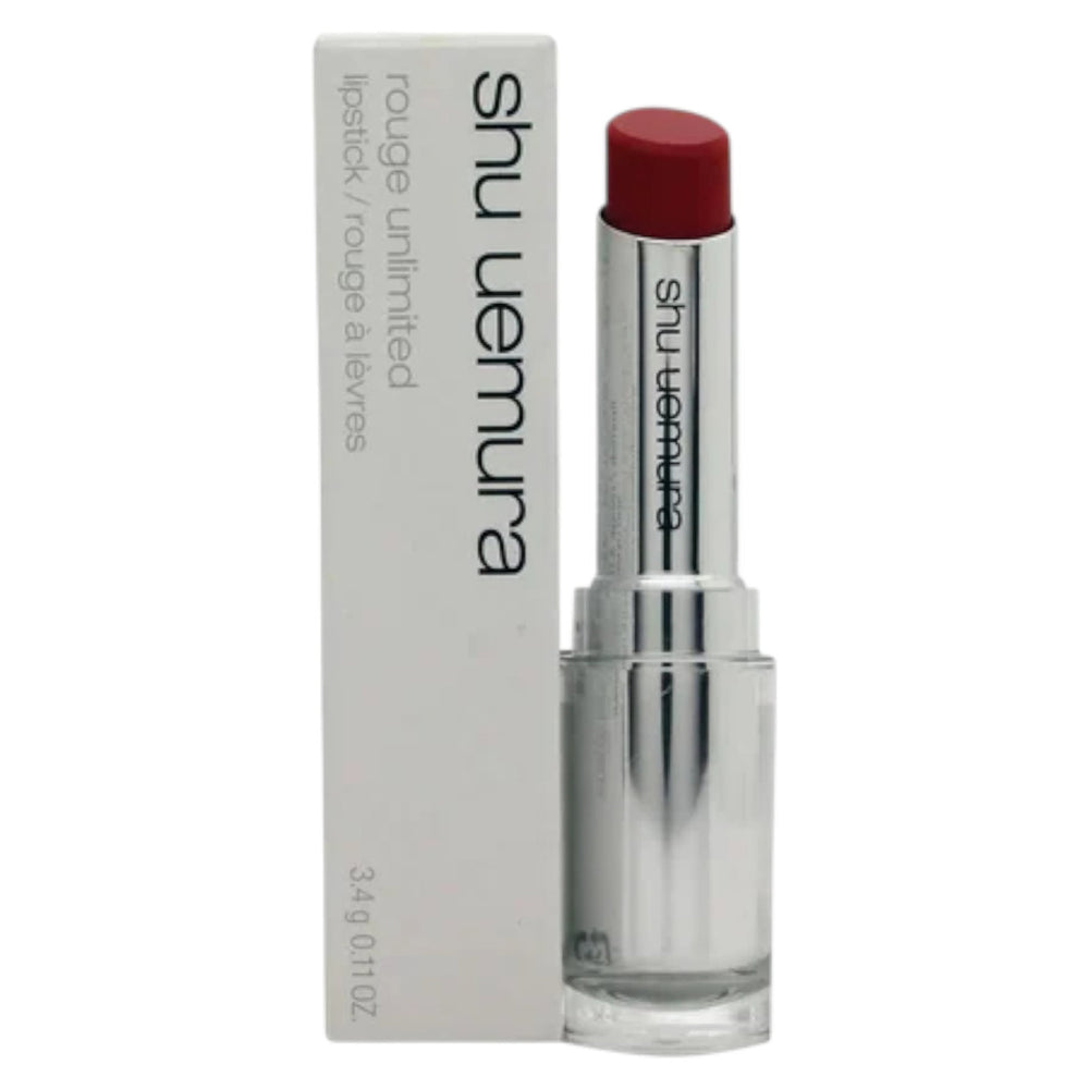 Shu Uemura Rouge Unlimited Lipstick 3.4g - RD 142, 3 g for Unisex