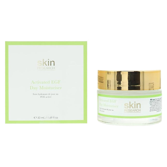Skin Research Advanced Epidermal Growth Factor Day Moisturiser 50ml, 50 ml for Unisex
