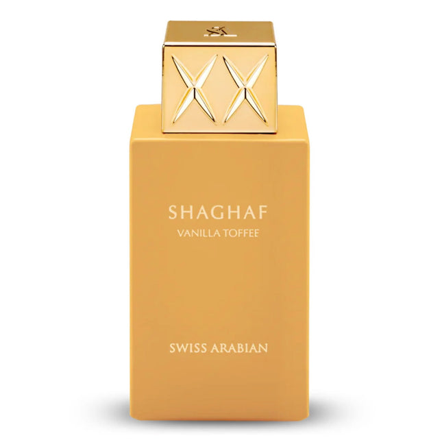Swiss Arabian Shaghaf Vanilla Toffee Eau de Parfum 75ml Spray, 75 ml for Unisex