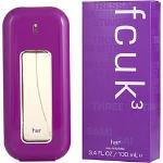FCUK FCUK 3 Eau de Toilette 100ml Spray, 100 ml for Women