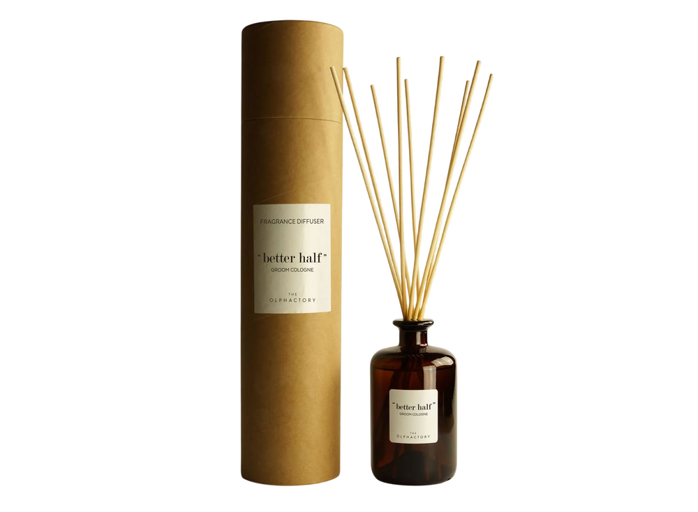 The Olphactory Better Half Groom Cologne Diffuser 500ml, 500 ml for Unisex