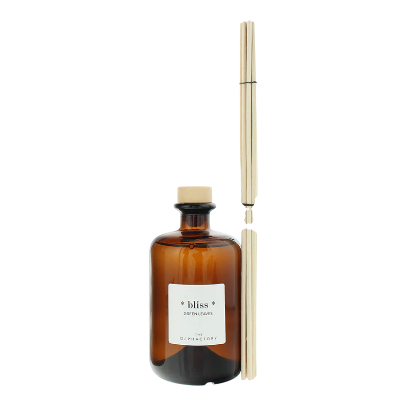 The Olphactory Bliss Green Leaves Diffuser 500ml, 500 ml for Unisex