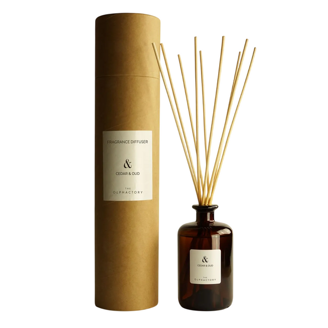 The Olphactory Cedar Oud Diffuser 500ml, 500 ml for Unisex