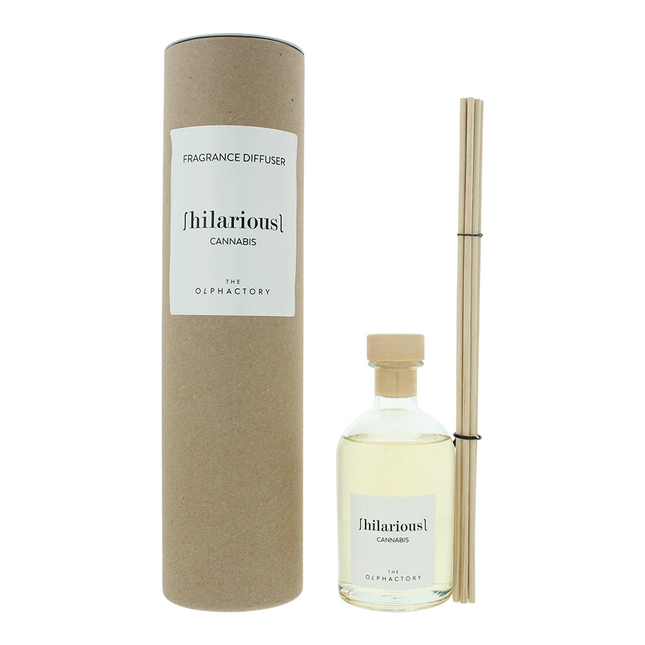 The Olphactory Hilarious Cannabis Reed Diffuser 250ml, 250 ml for Unisex