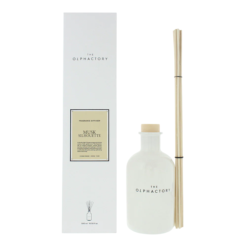 The Olphactory Musk Silhouette Diffuser 500ml, 500 ml for Unisex