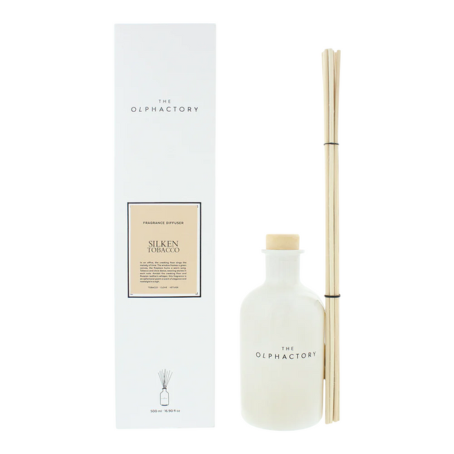 The Olphactory Silken Tobacco Diffuser 500ml, 500 ml for Unisex
