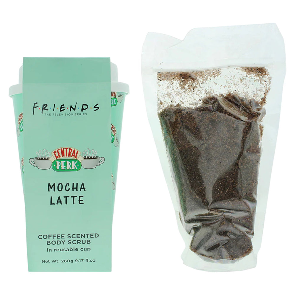 Warner Bros. Friends Mocha Latte Body Scrub 260g for Unisex