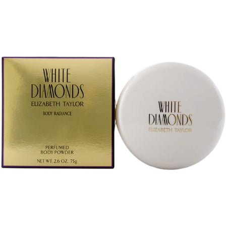 Elizabeth Taylor White Diamonds Body Powder 75g for Women