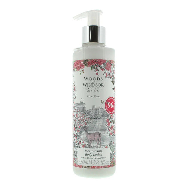 Woods of Windsor True Rose Body Lotion 250ml, 250 ml for Women