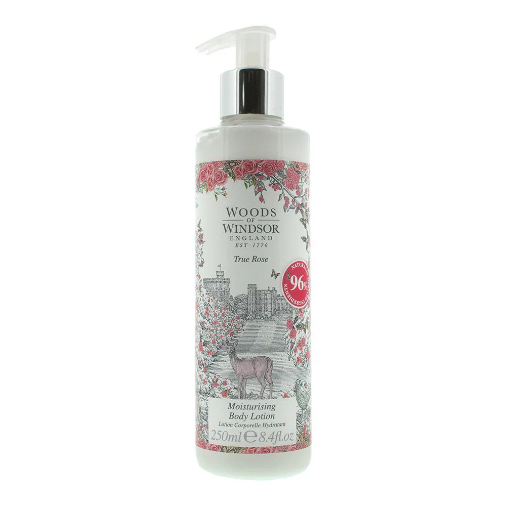 Woods of Windsor True Rose Body Lotion 250ml, 250 ml for Women