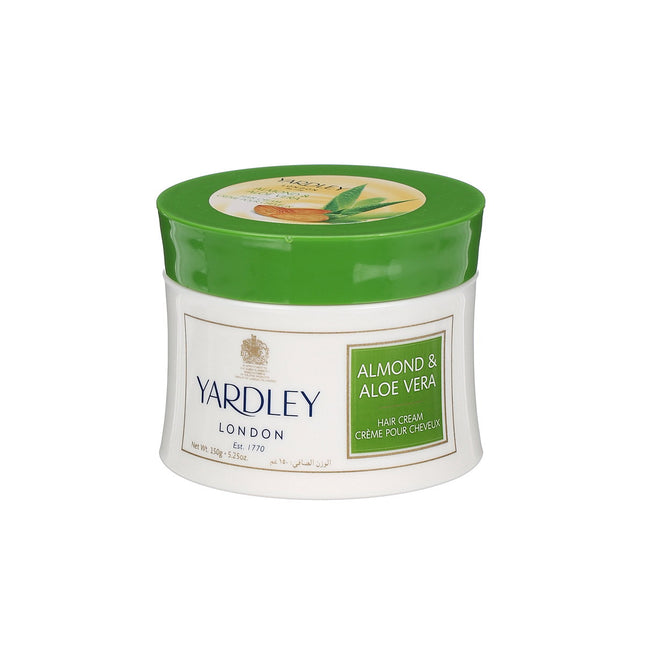 Yardley Almond & Aloe Vera Hair Cream 150g, 150 ml for Unisex