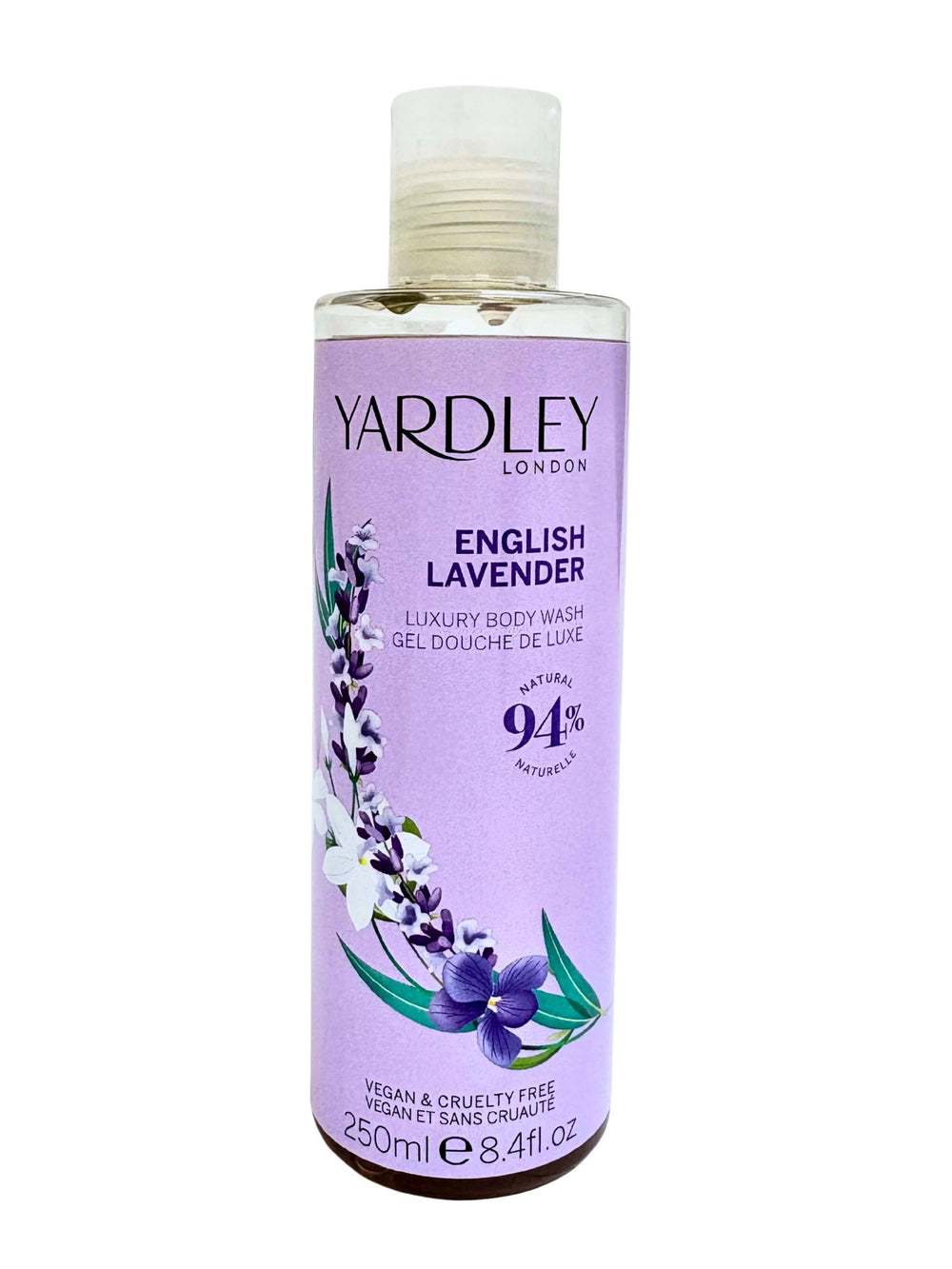 Yardley English Lavender Body Wash 250ml for Women