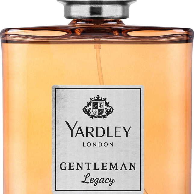 Yardley London Yardley Gentleman Legacy Eau de Parfum 100ml Spray, 100 ml for Men