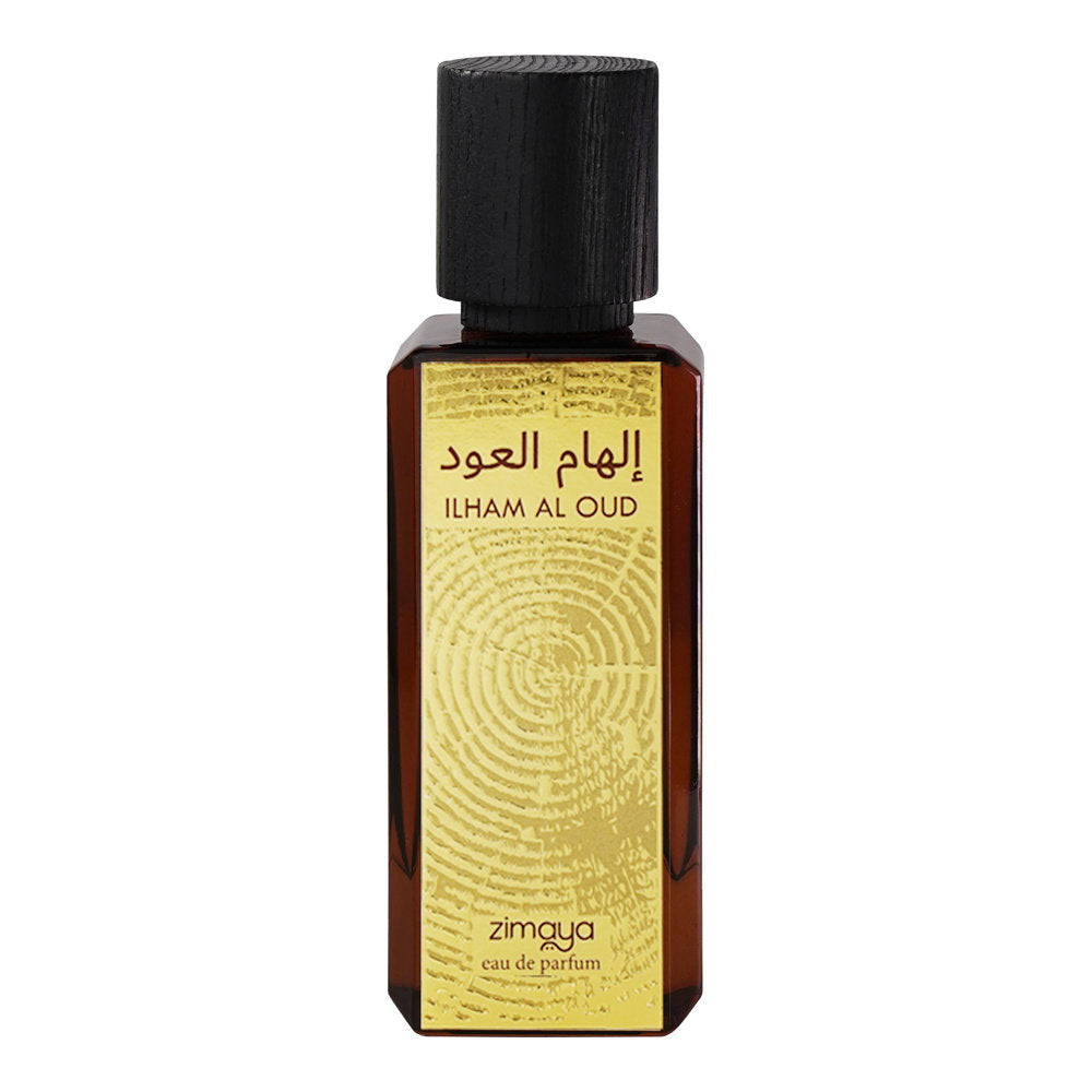 Zimaya Ilham Al Oud Eau de Parfum 100ml Spray, 100 ml for Unisex